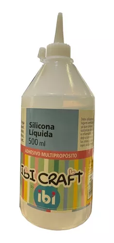 Silicona Liquida Fria 500 Ml Pegamento Adhesivo Transparente