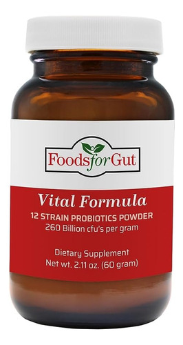 Foods For Gut Vital Formula 12 Cepa De Probióticos 60g