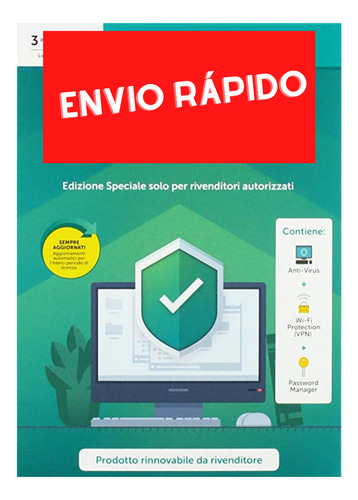 Seguridad Kxspersky 5 Pc 1 Año Antivirus Basic Original