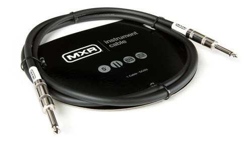 Imagen 3 de 3 de Cable Para Guitarra Y Bajo 1,6 M Mxr Dcis05