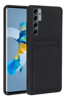 Capa Para Tcl 20 Pro 5g Silicone Com Ranhura Para Cartões