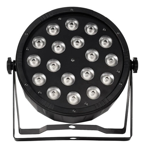 Foco Proyector Luces Rítmicas Rgbw 18 Led Dmx Para Fiestas