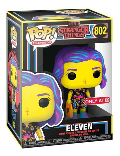 Funko Pop Eleven Black Light Stranger Things 