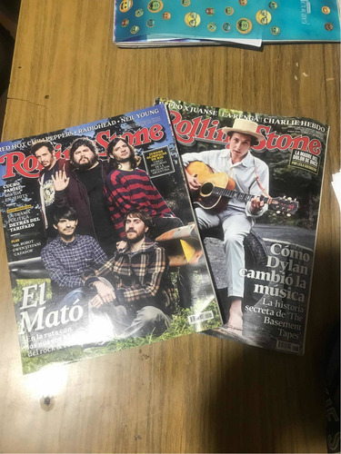 Revistas Rolling Stone X2 Red Hot Chili Pappo La Renga 203