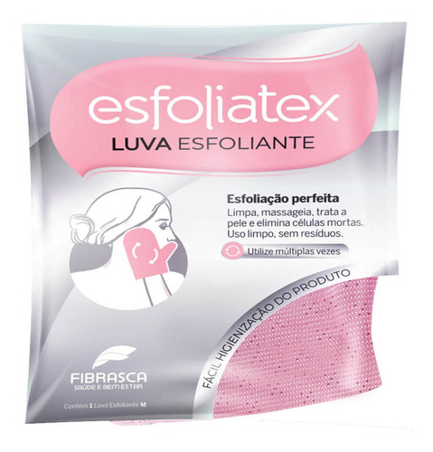 Kit Luva Buchas E Toalha Esfoliante Esfoliatex Fibrasca 4pçs