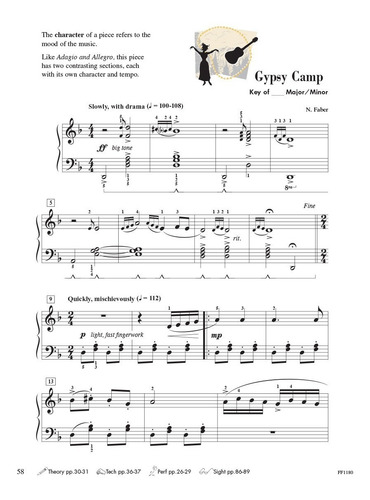 Piano Adventures Level 3b, Lesson Book (the Basic Piano Meth