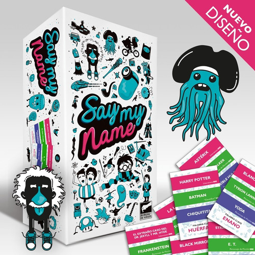 Juego De Mesa Say My Name Bureau Muy Lejano