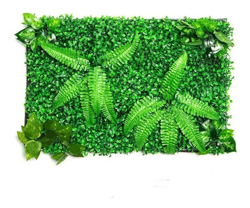 Muro Vertical Artificial Muro Verde Panel 40x60 Cubre Kit