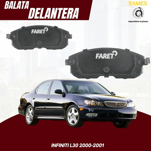 Balata Delantera Infiniti L30 2001