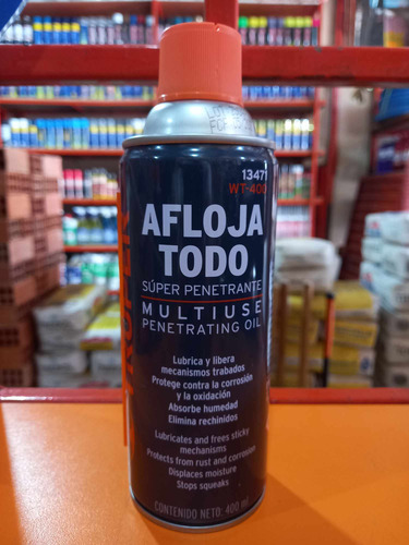 Aflojatodo En Aerosol De 400 Ml, Truper