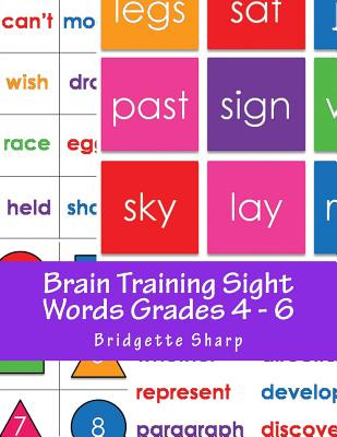 Libro Brain Training Sight Words Grades 4 - 6: A Whole Br...