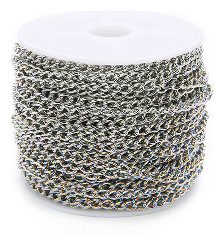 3 Piezas 10 Yardas / Rollo De Pulsera Collar Cadenas