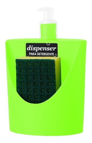 Dispenser Para Detergente C/ Porta Esponja Local A La Calle