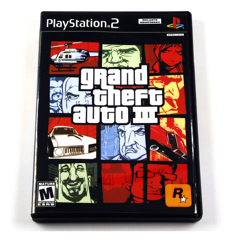 Grand Theft Auto Gta Iii 3 Original Ps2 Playstation 2