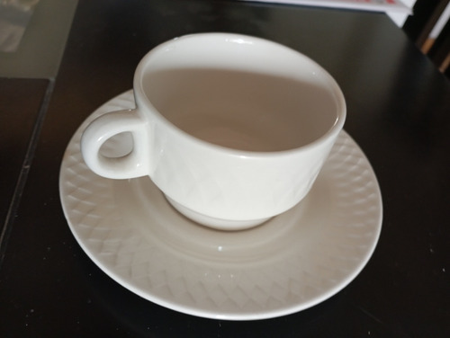 Juego De Tazas Para Cafe Con Su Plato