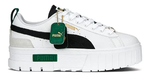 Zapatillas puma top mujer verdes