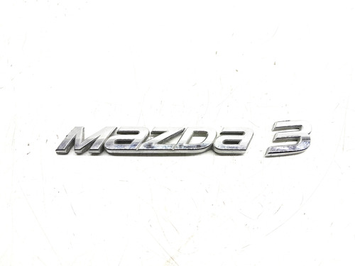 Emblema Letras Tapa Cajuela Mazda 3 Sedan 2014 A 2018