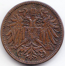 Austria. Moneda De 2 Heller 1908. (#).