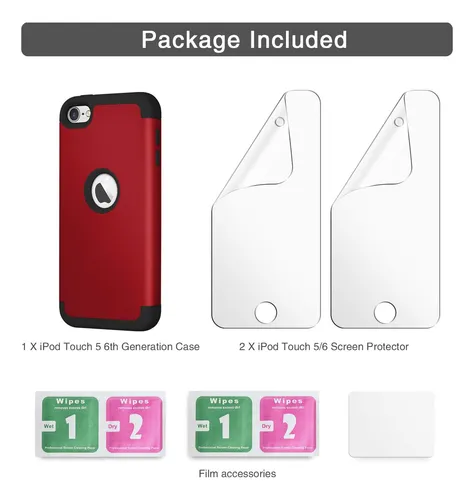 Funda Para iPod Touch 7 Diginex Rojo/negro