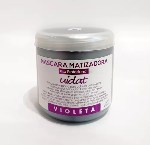 ayudar plan de estudios Obediencia Mascara Matizadora Uidat Violeta 220grs