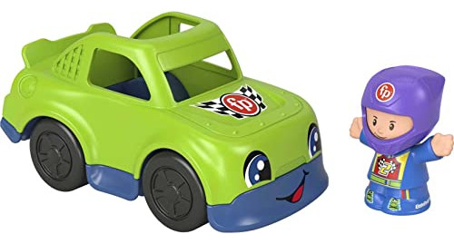 Fisher-price Little People Race Car, Push-along Vehicle And 