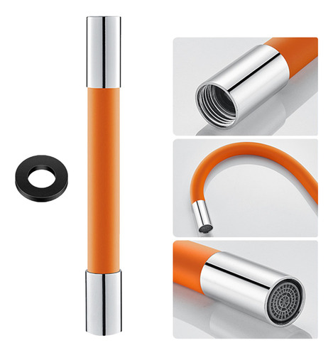 D Manguera De Extensión For Rociador De Grifo De 360° Con