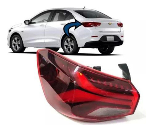 Lanterna Onix Plus Lt Ltz 2020 2021 2022 2023 24 Esquerda