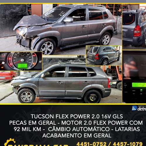 Sucata Hyundai Tucson Gls 2.0 16v 