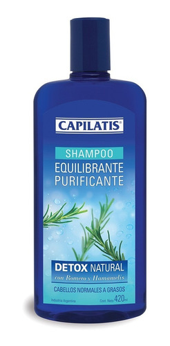 Shampoo Capilatis Equilibrante Purificante Detox Natural