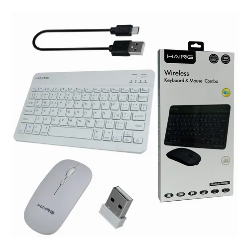 Teclado y mouse bluetooth sale