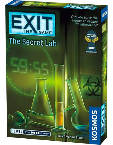 Salida: El Laboratorio Secreto | Exit: El Juego - Un Juego D