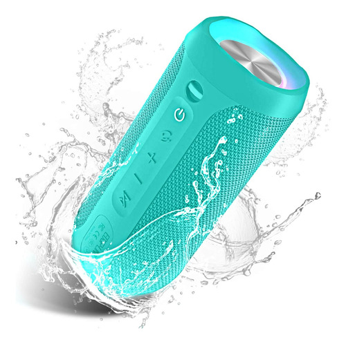 Eduplink Altavoces Bluetooth Portátiles Impermeables Ipx7 De Color Color: Tiffany-charging Obtiene Un Volumen Fuerte Y Una Larga Vida Útil 110v