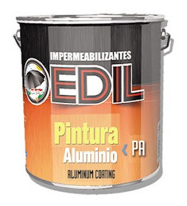 Pintura De Aluminio Galón Edil 