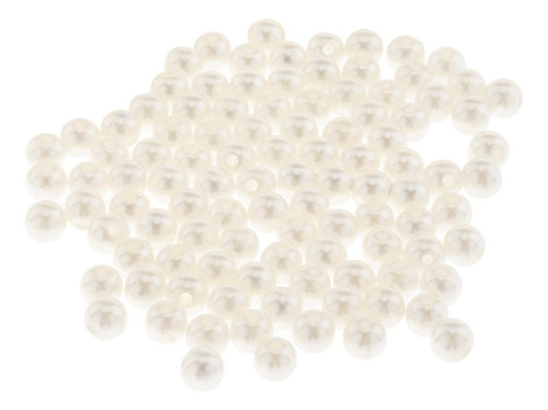 - Cuentas Espaciadoras De Perlas De Beige 6mm 500uds