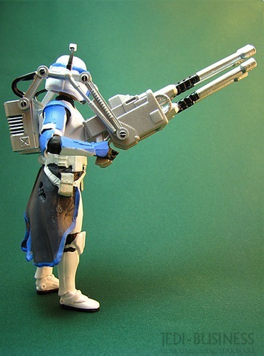 Star Wars Clone Trooper (with Quad Cannon), Ds Collections (Usado)