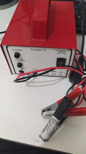 Imagem 1 de 2 de Carregador Baterias Lento Rápido Center-ti 12v 5ah 110v