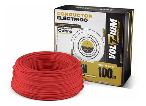 Cable Calibre 14 De Cobre Thw-ls / Thhw-ls 100 M Voltium