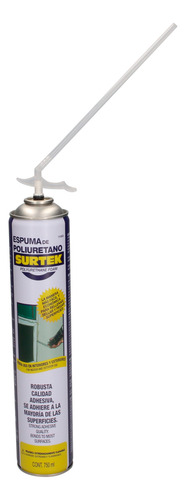 Paq C/12 Espuma De Poliuretano 750 Ml Surtek