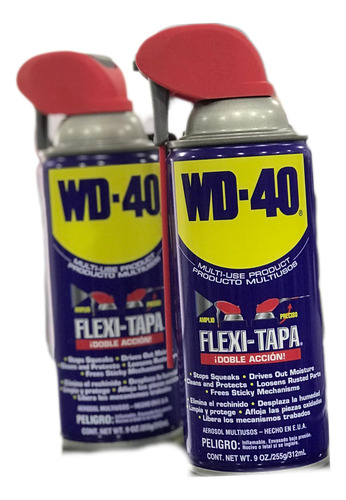 Wd-40 Lubricante Aerosol 9 Oz Flexi Tapa