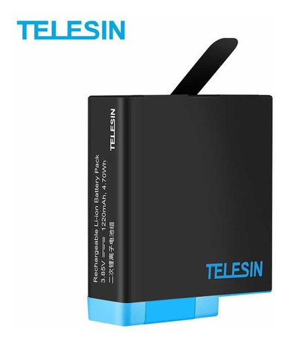 Bateria Telesin Gopro Hero 8, 7, 6, 5 Black/silver