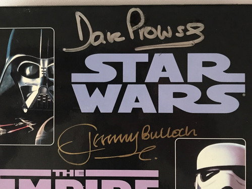 Autografo Dave Prowse Jeremy Bulloch Kenny Baker Pete Mayhew (Usado)
