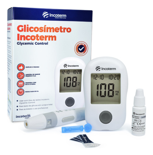 Kit De Enfermagem Preto Com Glicossimetro E Esfigmo