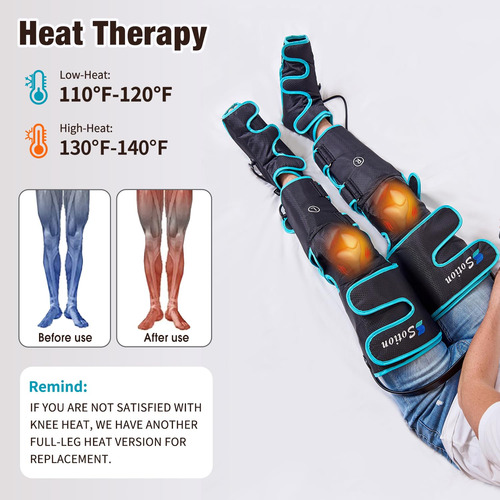 Masajeador De Piernas Con Calor Y Compresión 4 Modos