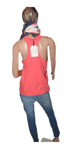 Maria Cher Musculosa Modelo Arco Iris Color Coral Promo
