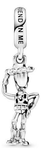 Charm Pandora Toy Story Woody Color Plateado