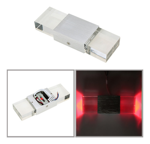 Luminária De Parede Led De Alumínio 2w 85-265v Ac Alnum De D