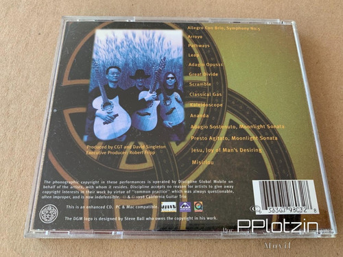 Imagen 6 de 6 de Cd-california Guitar Trio, Pathways
