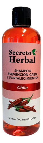  Shampoo Secreto Herbal Anticaída Fortalecimiento Chile 500ml