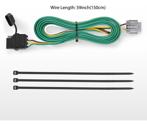 Arnés De Cableado De Remolque Nilight 55441 Personalizado Pa