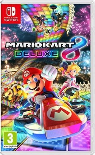 Mario Kart 8 Deluxe Interruptor De Pilas Uk Import